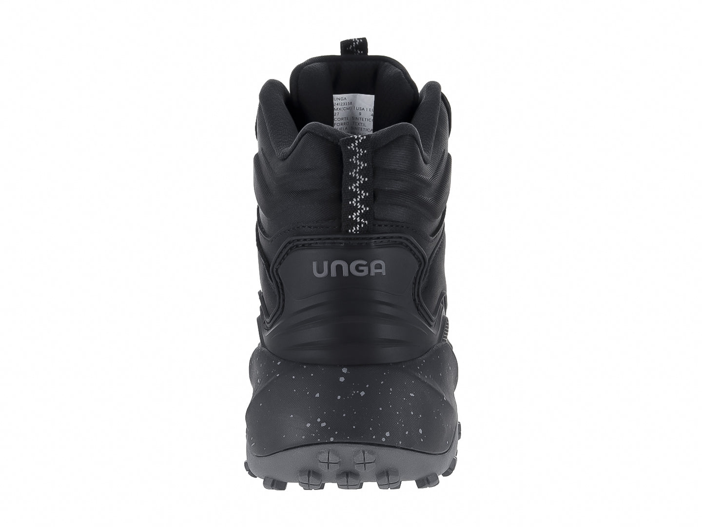 Botas UNGA para Excursionismo Negro para Hombre