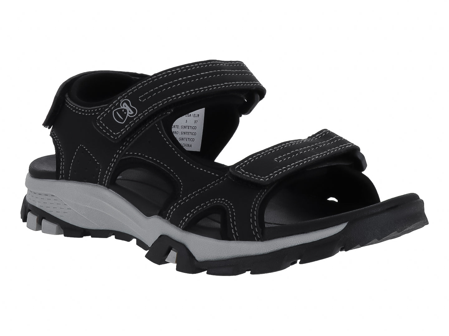 Sandalias UNGA Negro para Niño