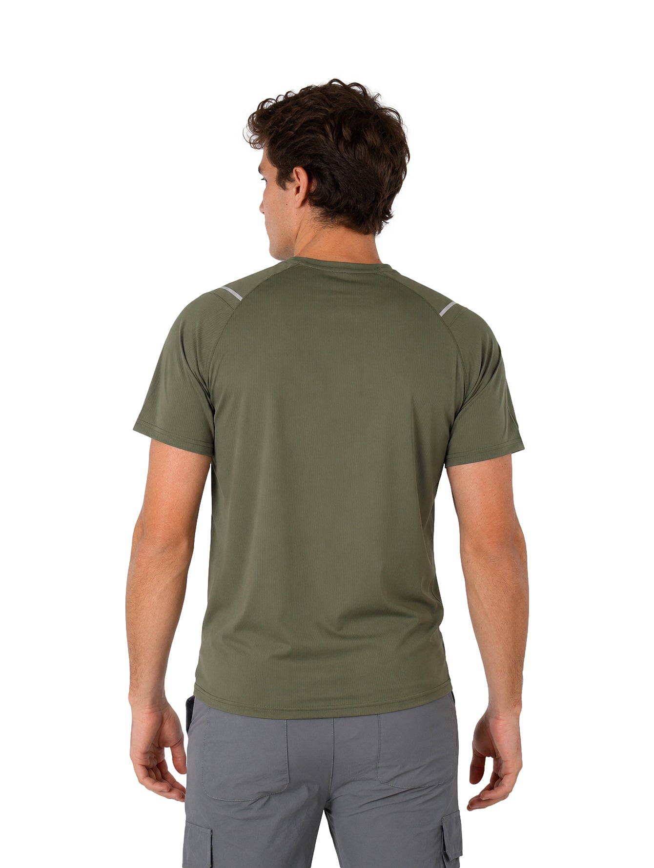 Playera UNGA Dry Fit Verde Militar para Hombre