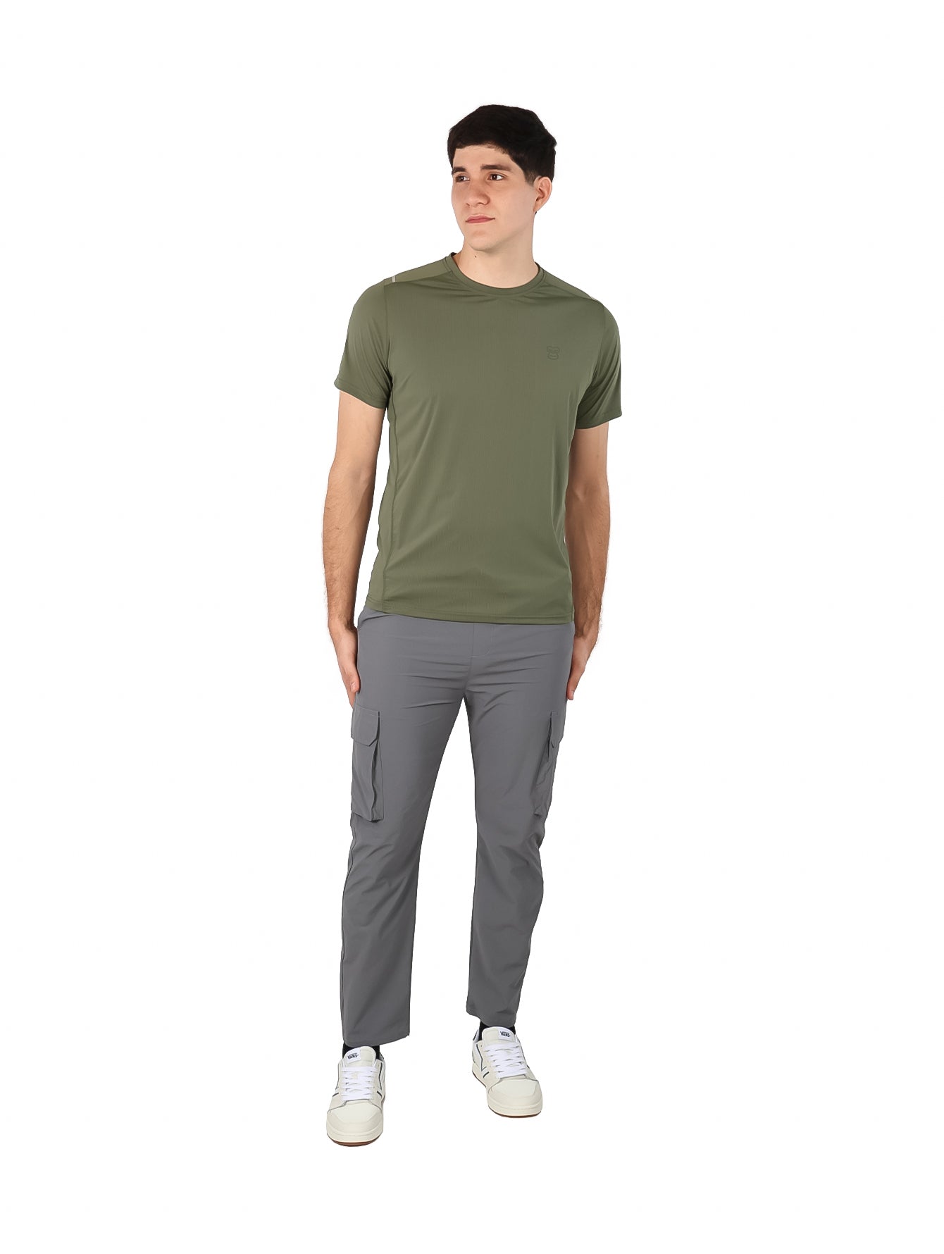 Playera UNGA Dry Fit Verde Militar para Hombre