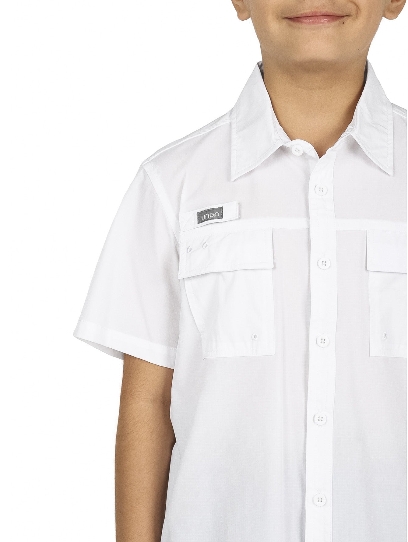 Camisa UNGA Outdoor Blanca para Niño