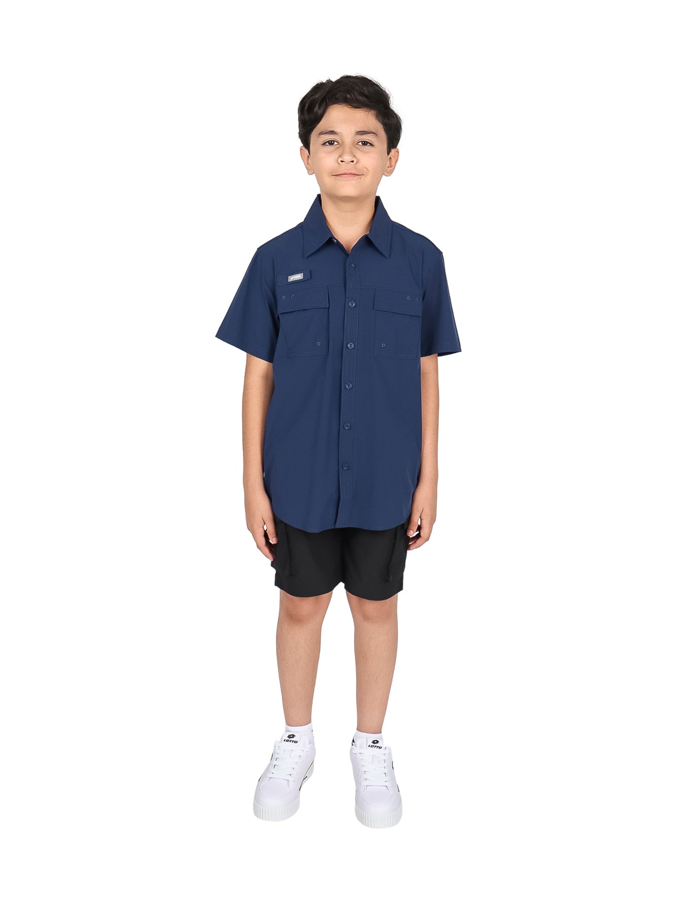 Camisa Outdoor UNGA Navy para Niño
