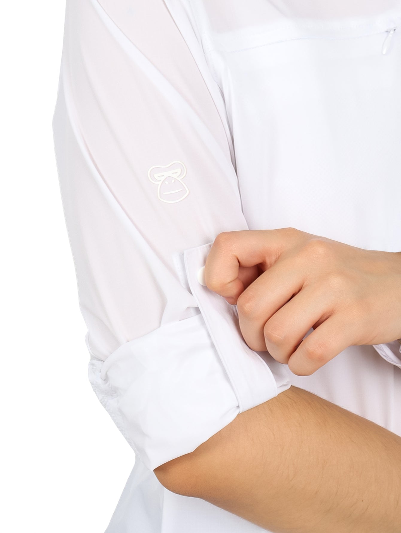 Camisa UNGA Manga Larga Blanca para Mujer