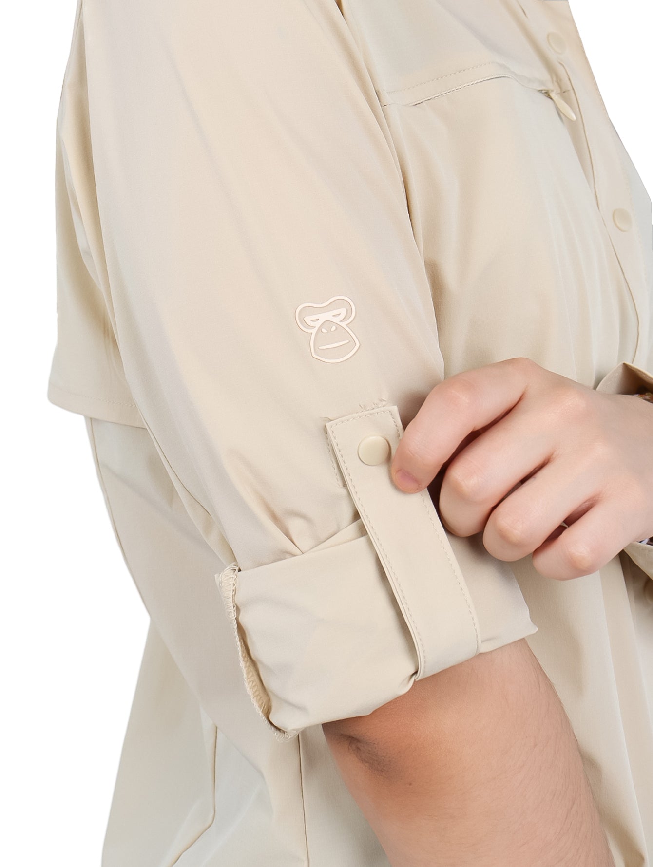 Camisa UNGA Outdoor Color Fossil para Mujer