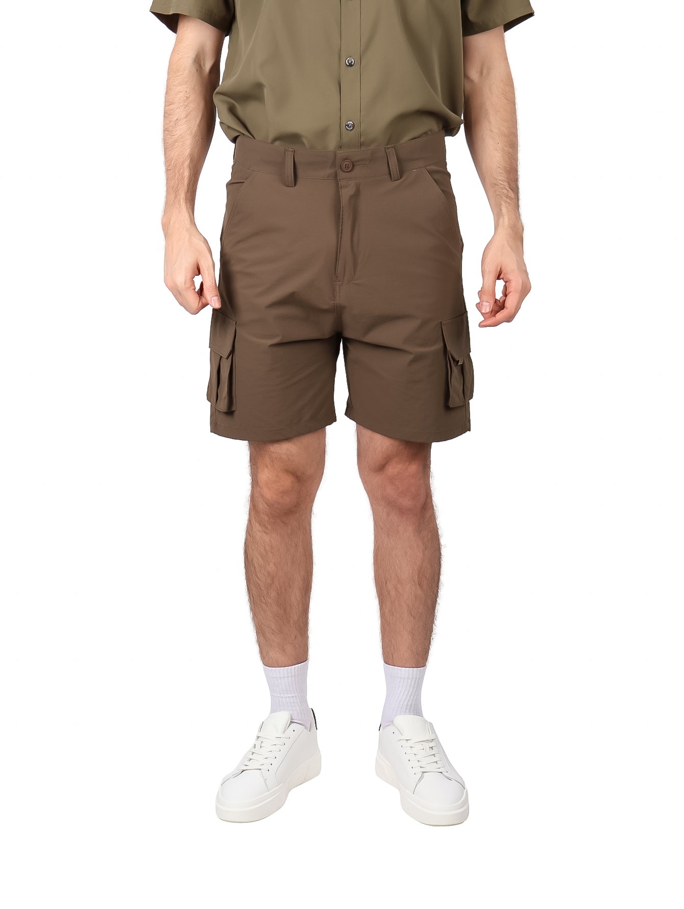 Bermudas UNGA Color Coffee para Hombre