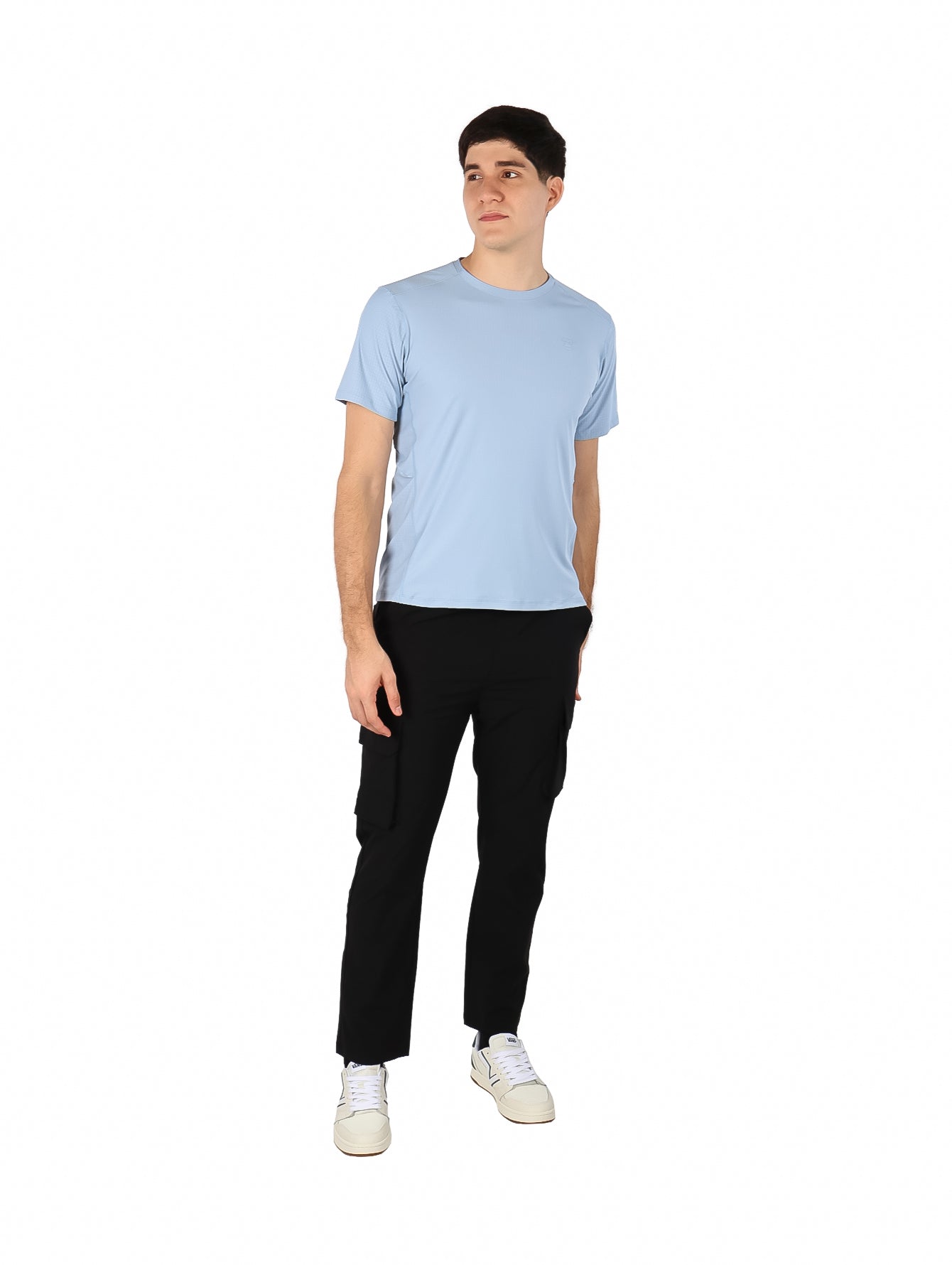 Playera UNGA Manga Corta Azul Claro para Hombre