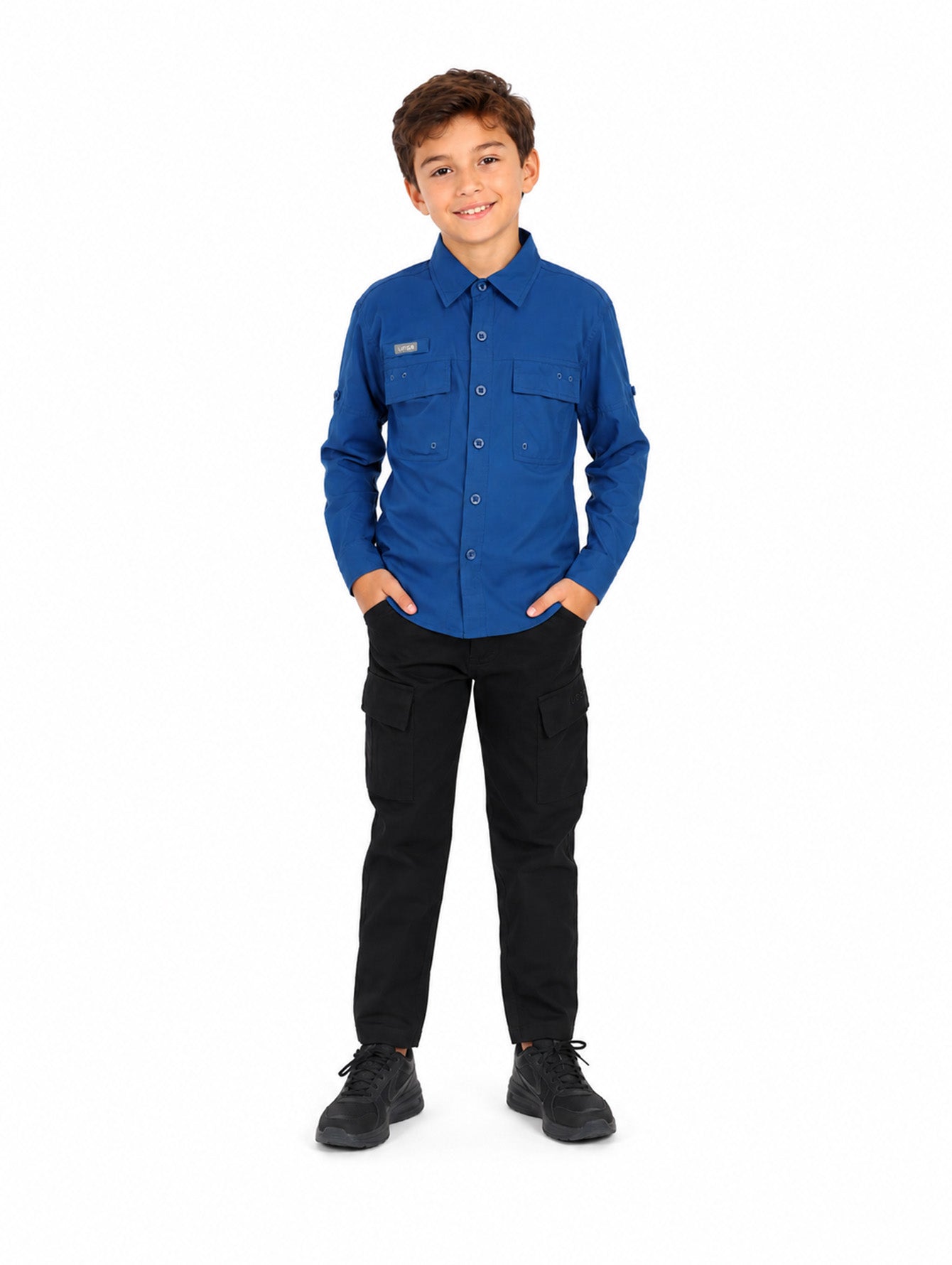 Camisa UNGA Azul Nocturnal para Niño