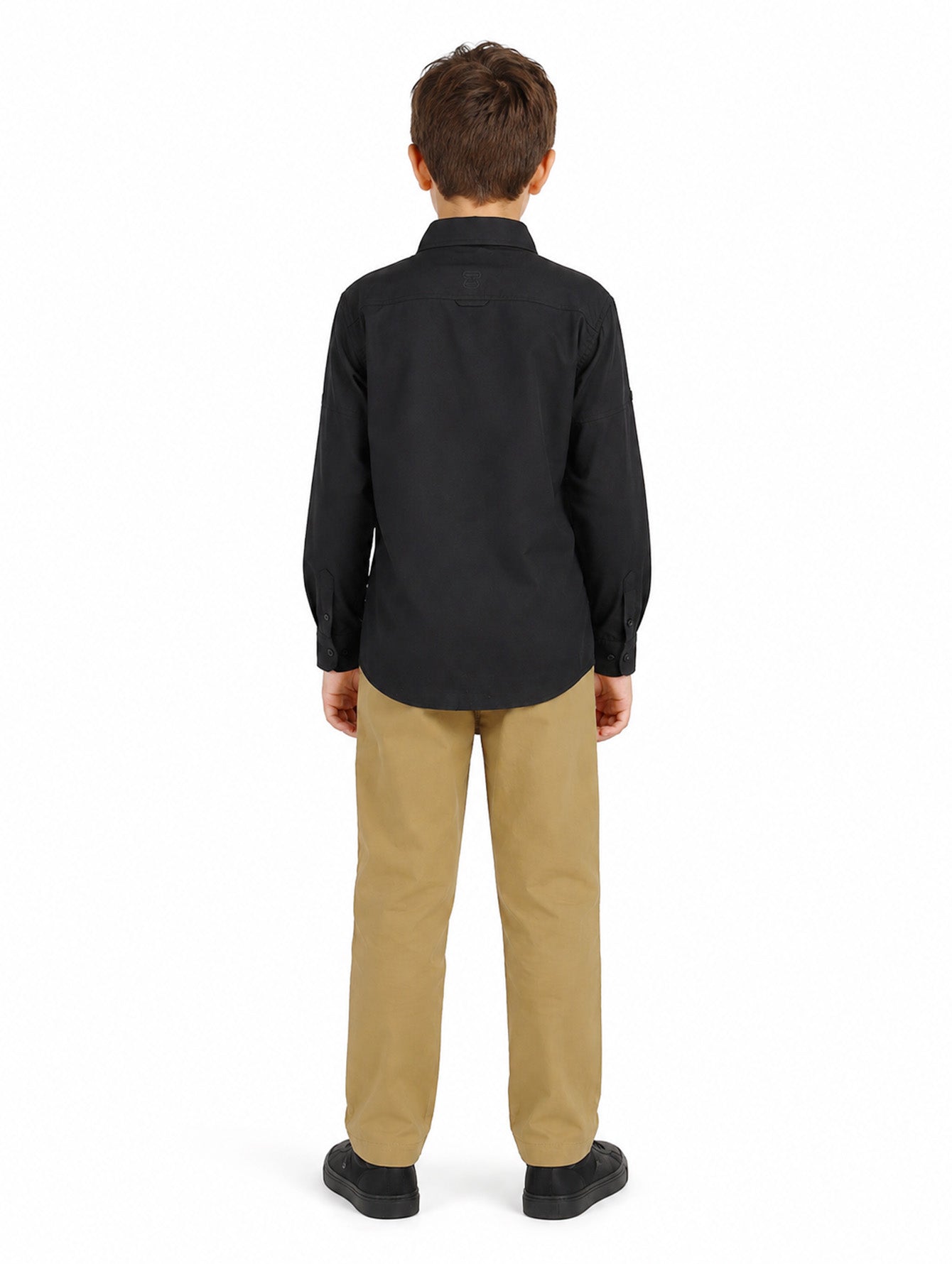 Camisa UNGA Manga Larga Negro para Niño