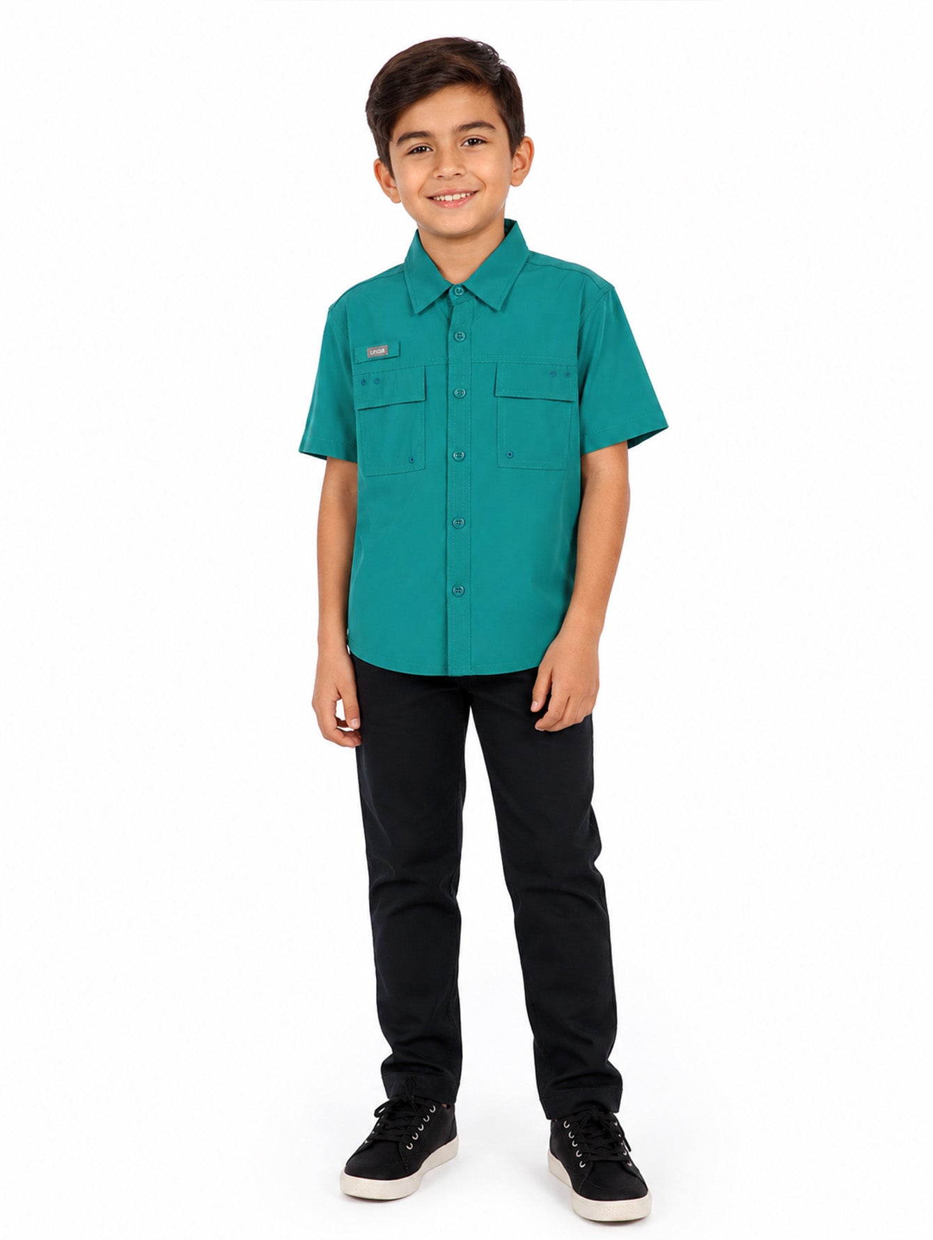 Camisa Outdoor UNGA Verde para Niño