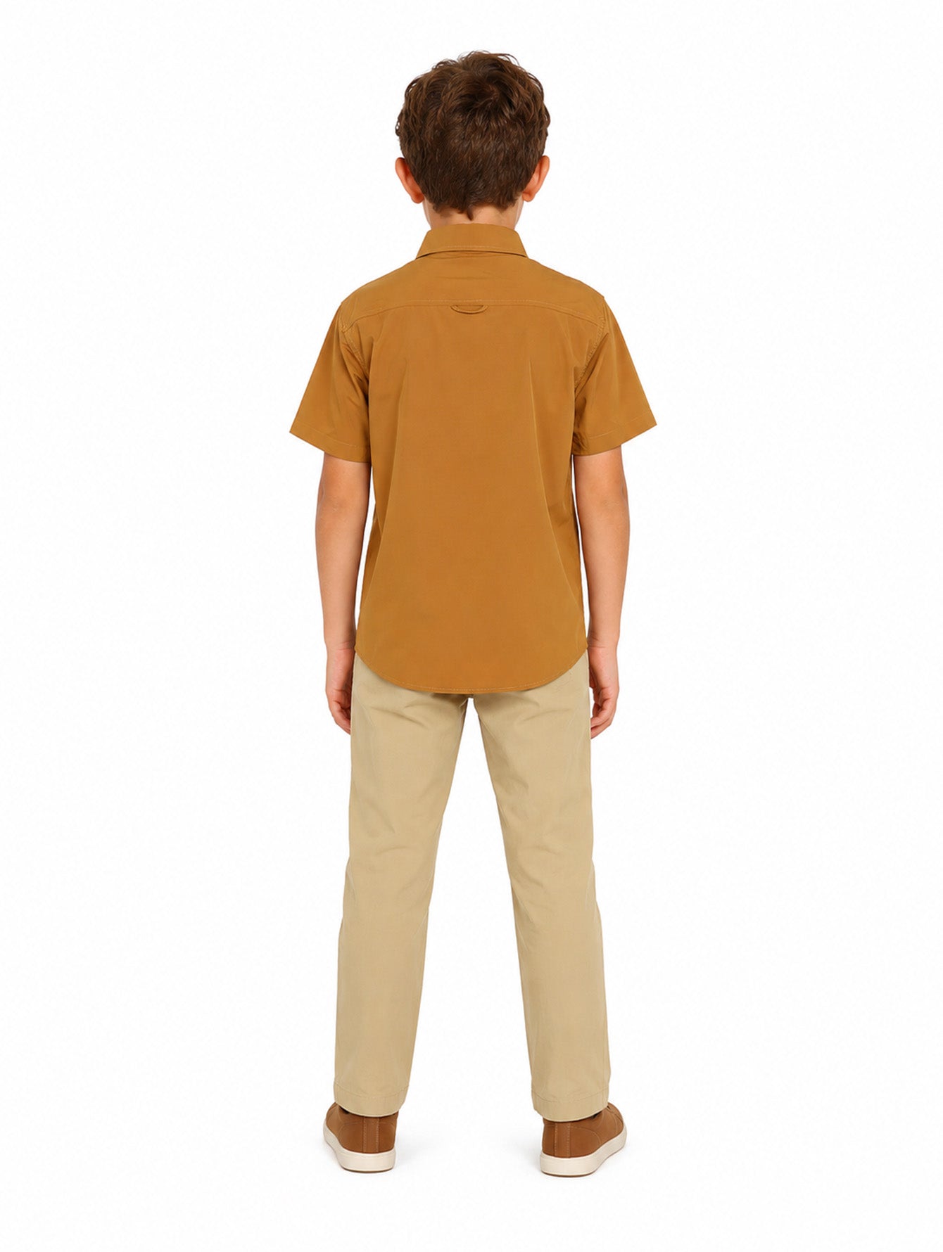 Camisa Outdoor UNGA Delta Marrón para Niño