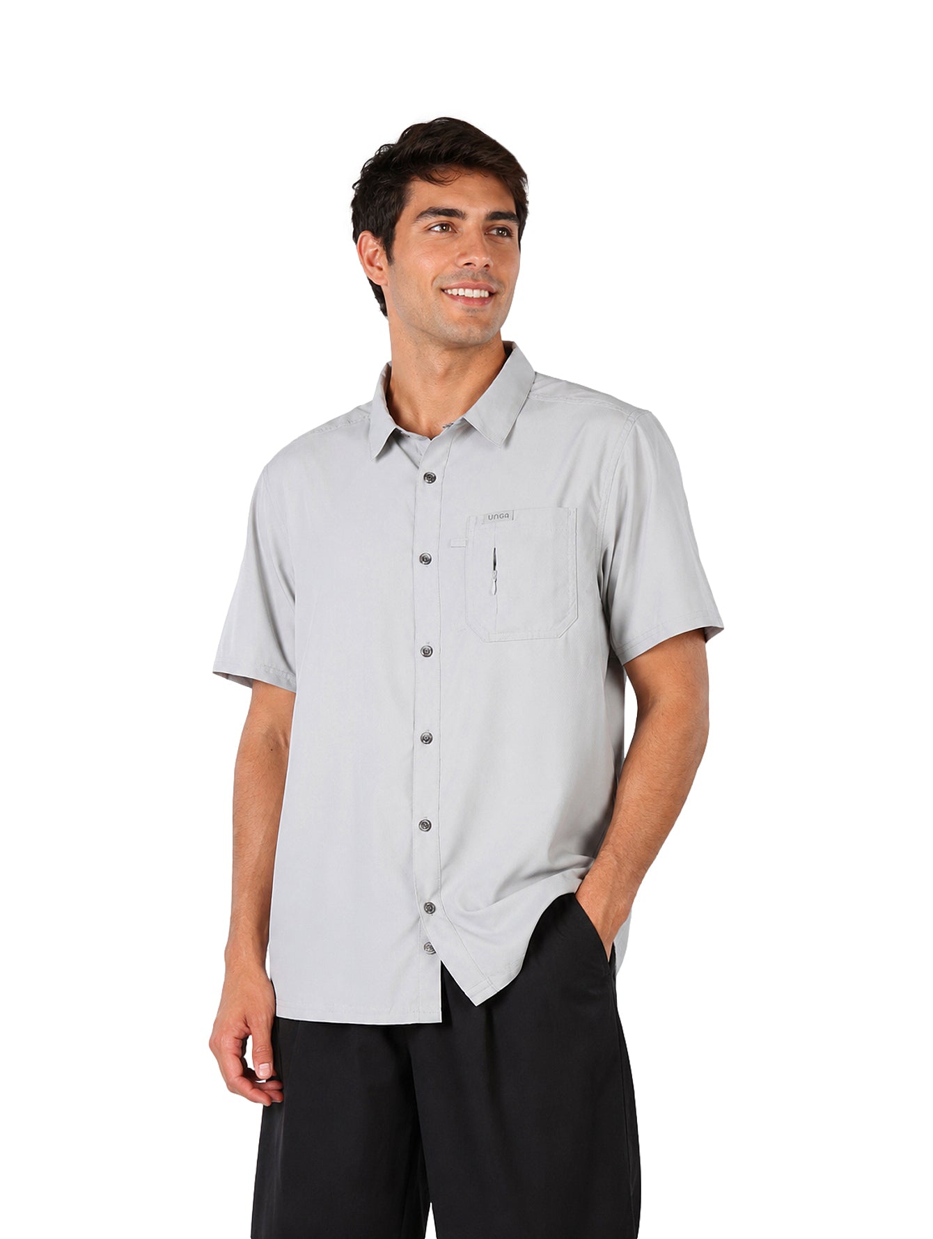 Camisa Outdoor UNGA Cool Gray para Hombre