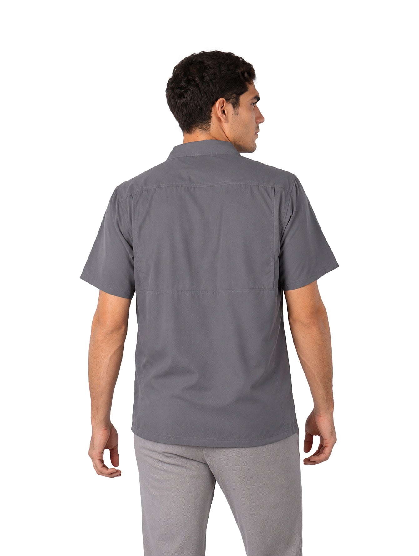 Camisa UNGA Regular Fit Gris para Hombre