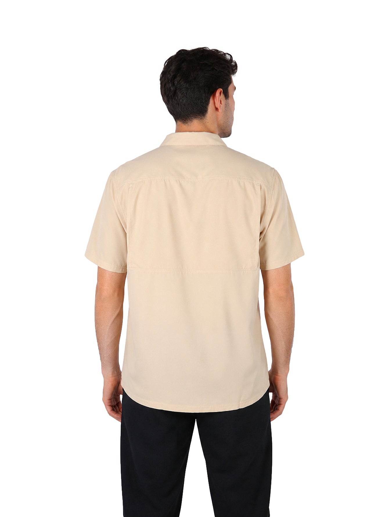 Camisa UNGA Outdoor Fiji Color Fósil para Hombre