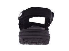 Par de sandalias negras estilo gladiador de la marca UNGA con correas ajustables y suela gruesa.