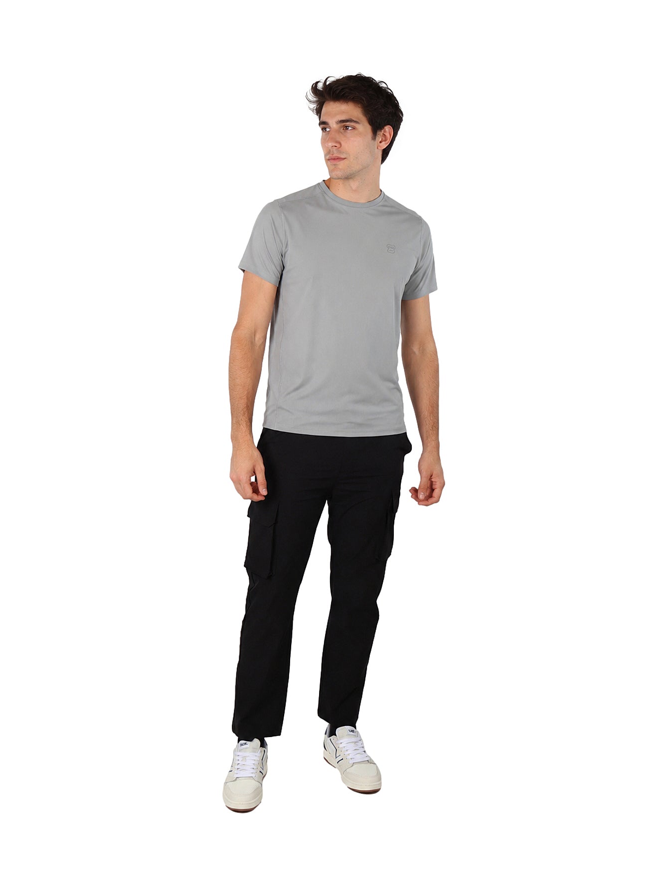 Playera UNGA Dry Fit Gris para Hombre