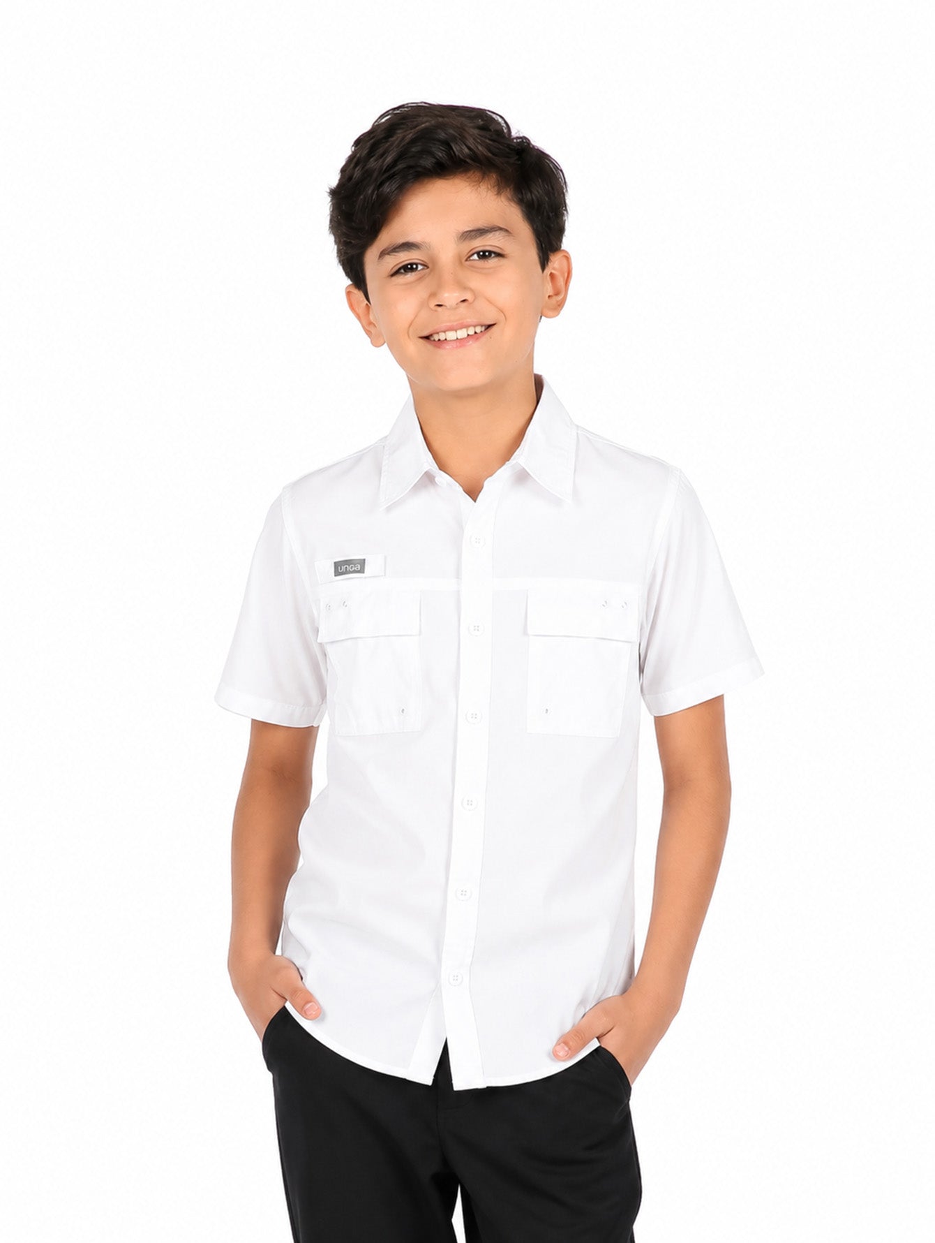 Camisa UNGA Outdoor Blanca para Niño
