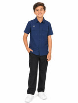 Camisa Outdoor UNGA Navy para Niño