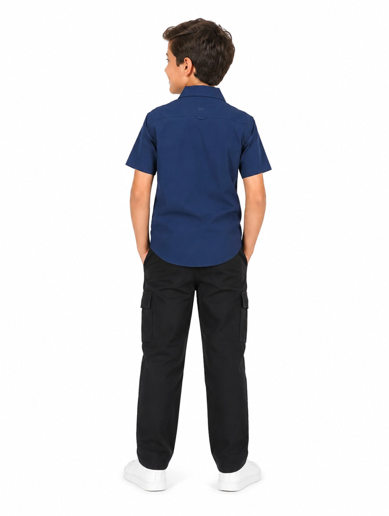 Camisa Outdoor UNGA Navy para Niño