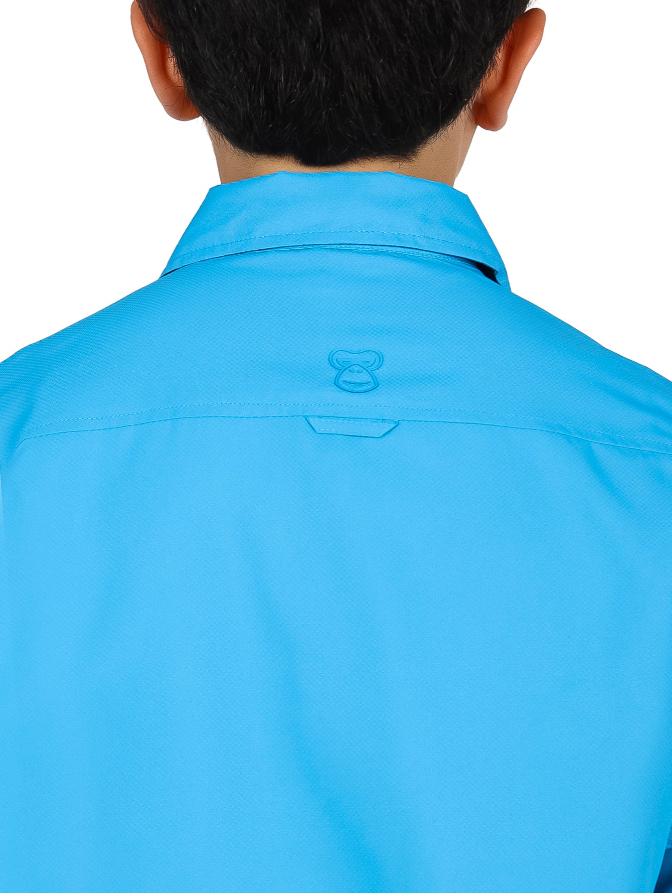 Camisa UNGA Manga Larga Outdoor Color Azul para Niño