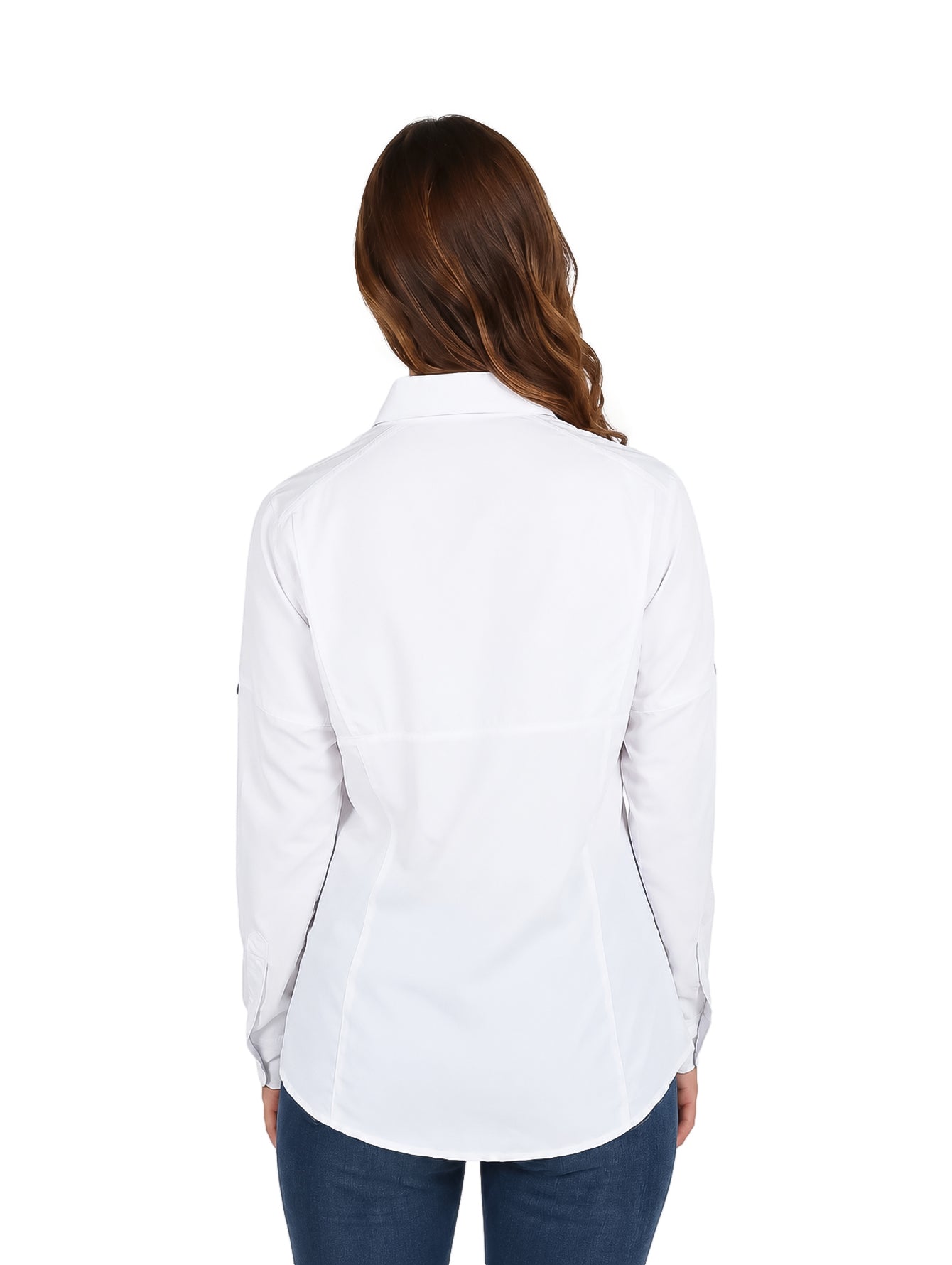 Camisa UNGA Outdoor Manga Larga Blanco para Mujer