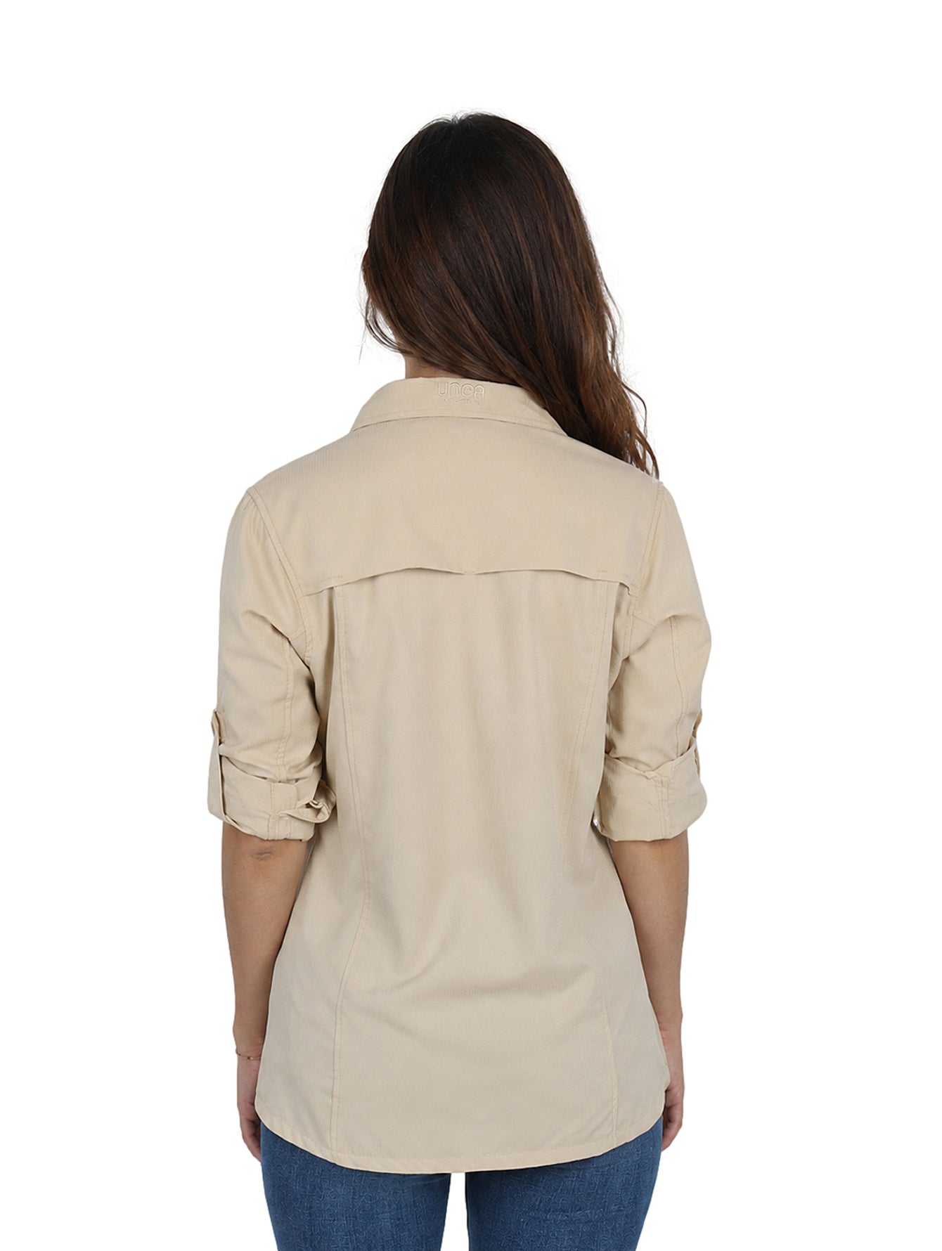 Camisa UNGA Outdoor Color Fossil para Mujer