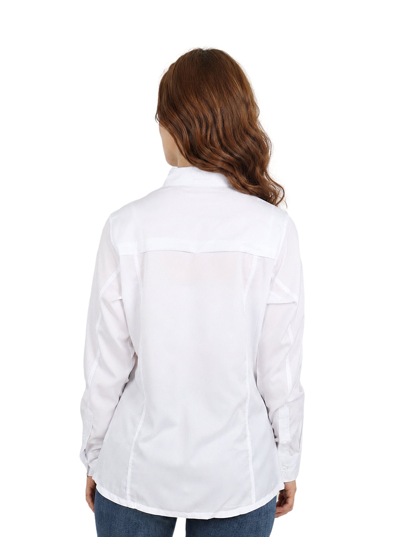 Camisa UNGA Manga Larga Blanco para Mujer