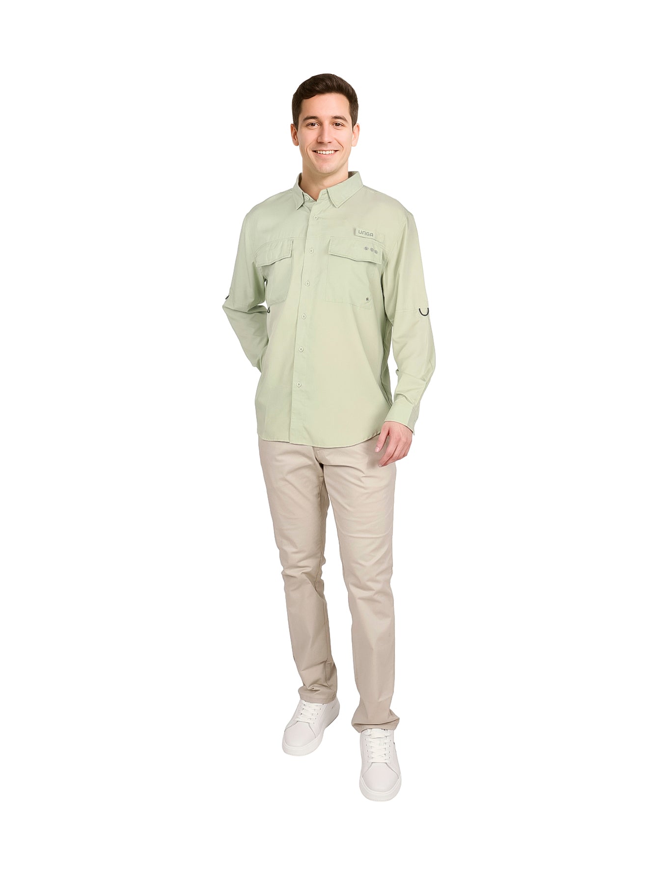 Camisa UNGA Outdoor Verde para Hombre