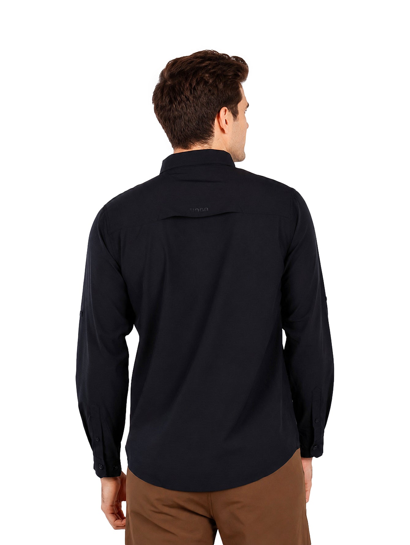 Camisa UNGA Outdoor Manga Larga Negro para Hombre