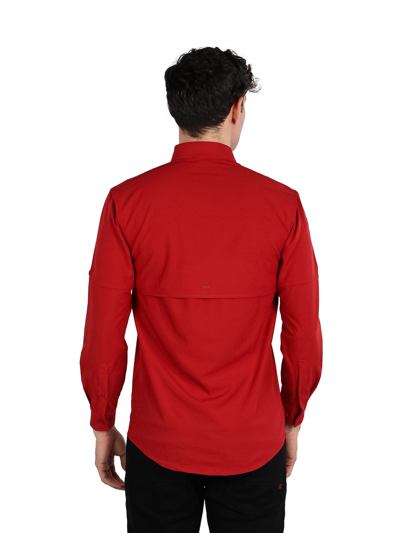Camisa UNGA Manga Larga Blood Red para Hombre