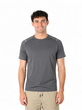 Playera UNGA Manga Corta Gris Oscuro para Hombre