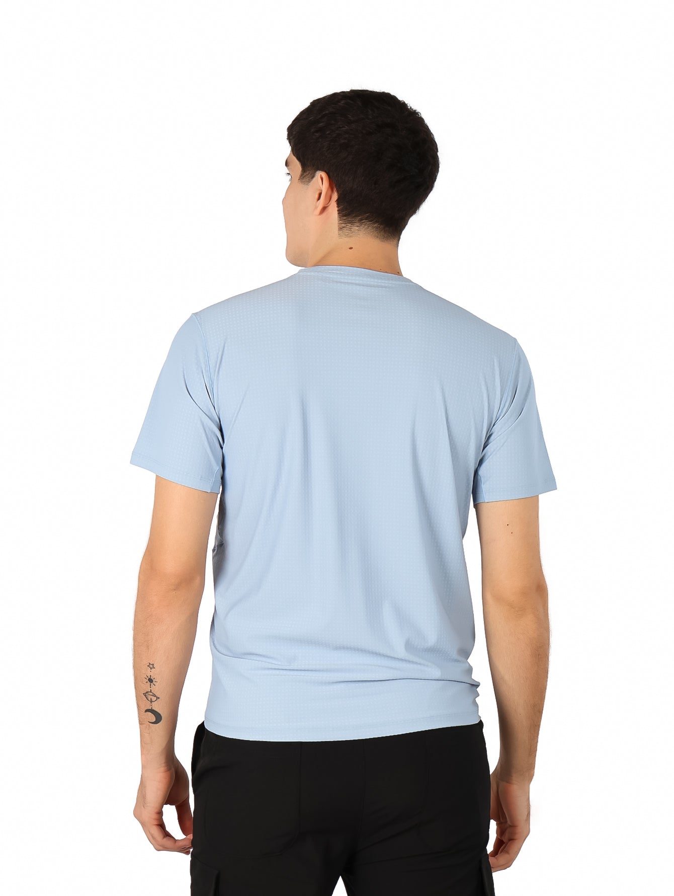 Playera UNGA Manga Corta Azul Claro para Hombre