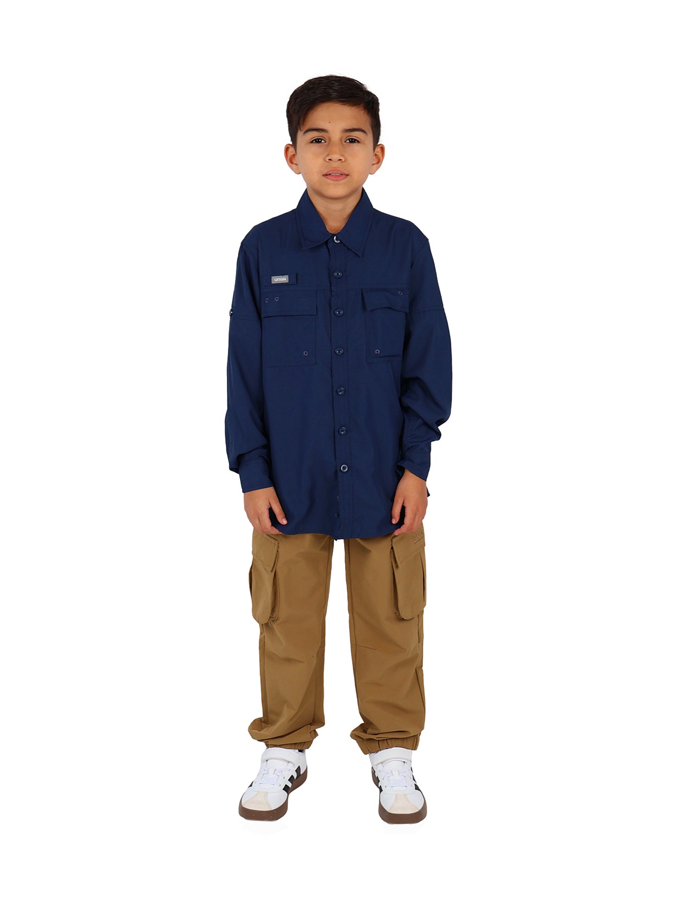 Camisa UNGA Manga Larga Navy para Niño