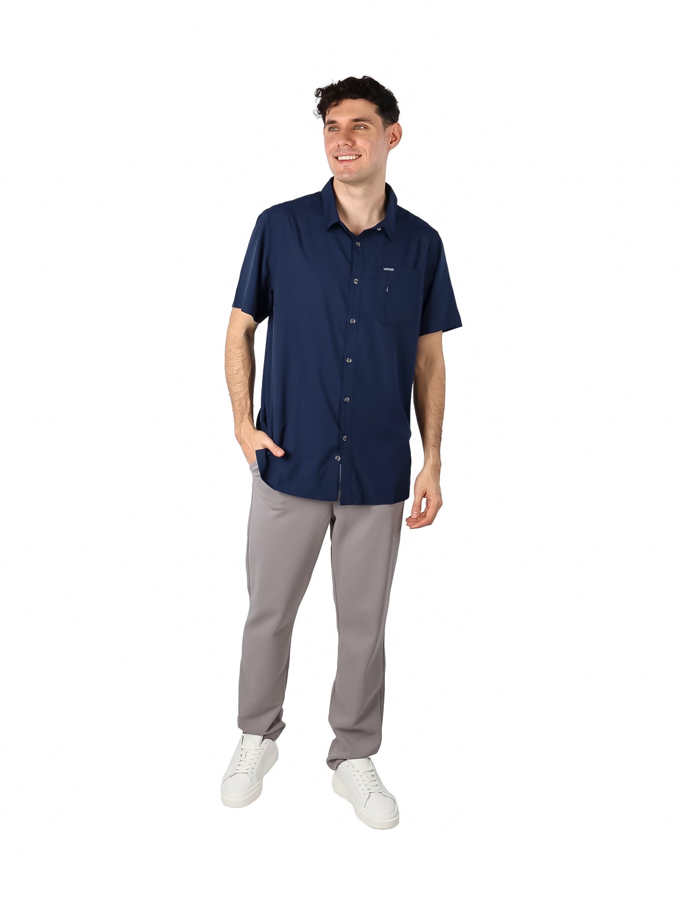 Camisa Outdoor UNGA Blue Nocturnal para Hombre