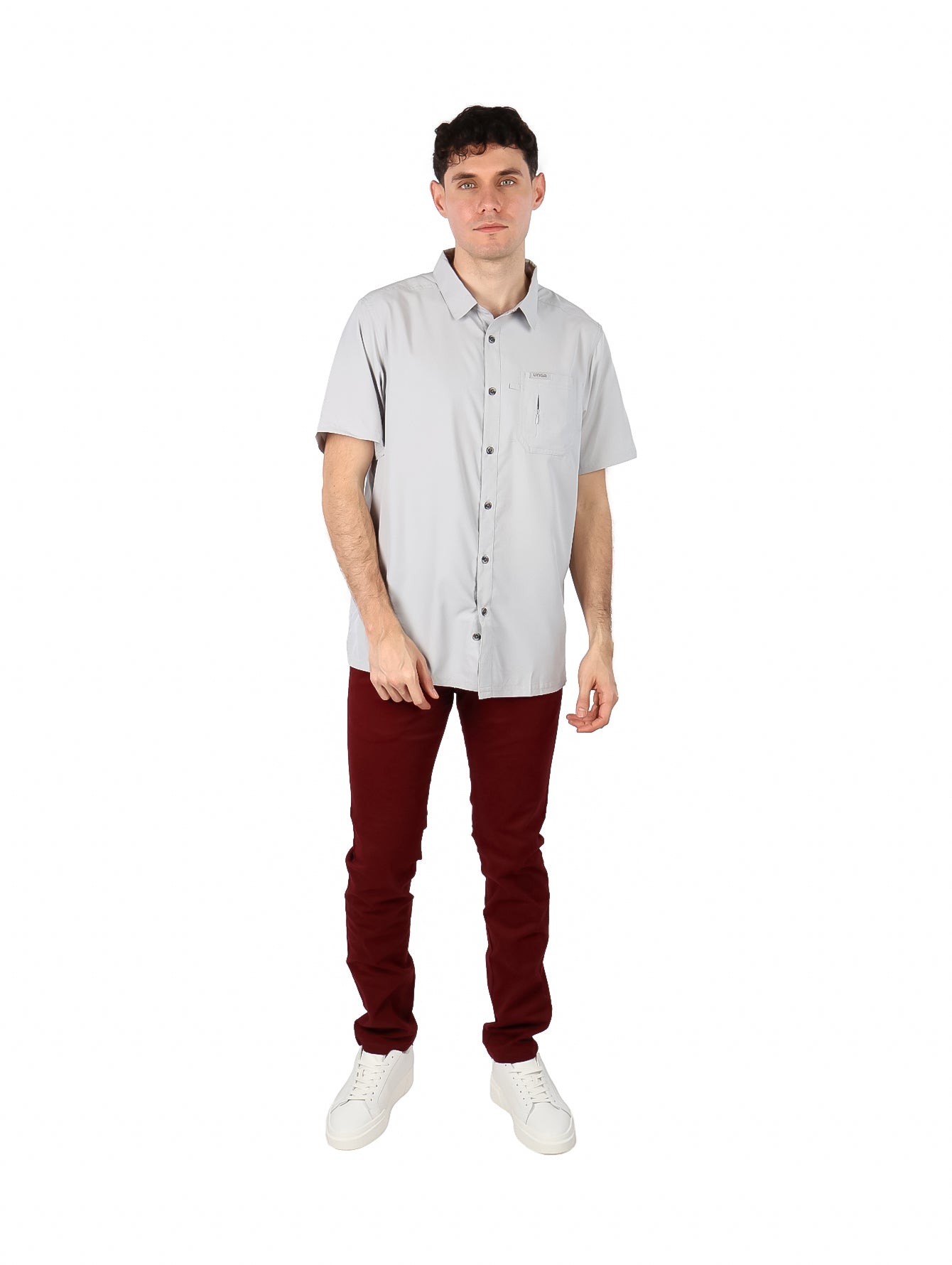 Camisa Outdoor UNGA Cool Gray para Hombre
